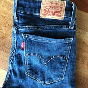 Levi’s 700 Low Rise Skinny Jeans